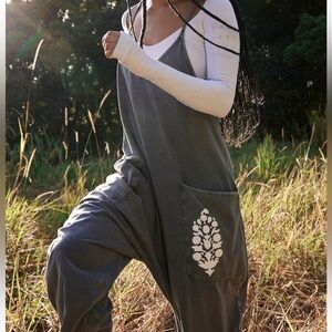 Free People Hot Shot Logo Onsie